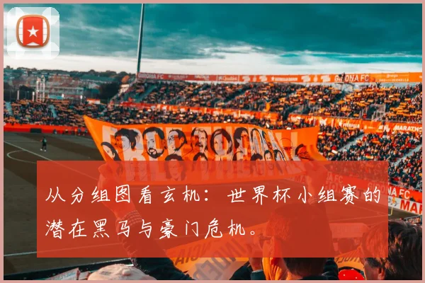 从分组图看玄机：世界杯小组赛的潜在黑马与豪门危机。